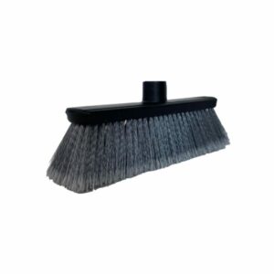 Balai plastique - Fibre vinyle - Noir - 29 cm