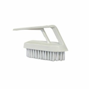 Brosse à ongle blanche avec poignée
