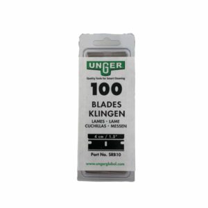 Boîte de 100 lames pour grattoir vitre - 4 cm- UNGER