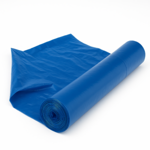 Sac poubelle 130 L - Bleu - Basse densité - Colis de 100