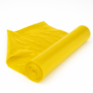 Sac poubelle 50L - Jaune - Basse densité - colis de 200