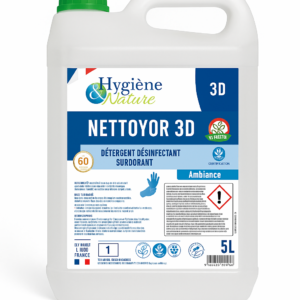 Détergent Surodorant Sol 3D - Parfum Ambiance - Bidon de 5L