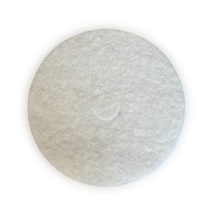 Disque lustrage pour monobrosse - Blanc - 355mm