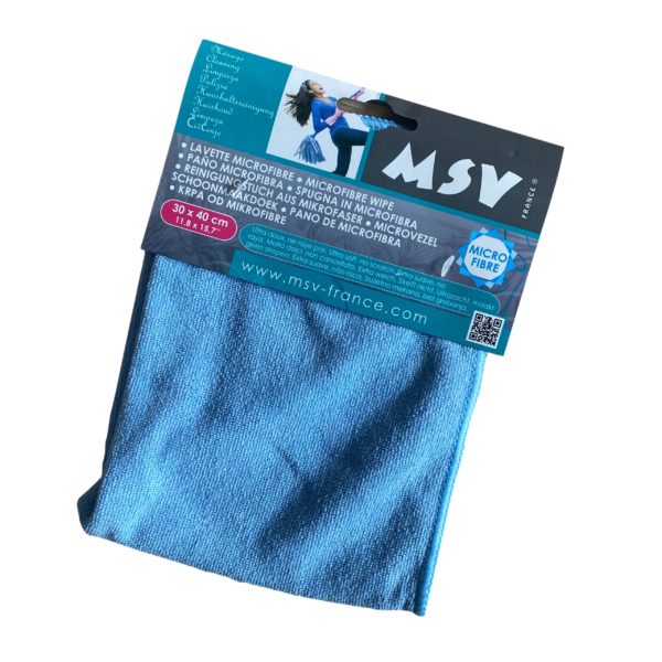 Lavette bleue en microfibres de Best Clean