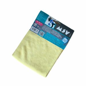 Lavette Microfibre - JAUNE -Qualité Supérieure - Hautement Résistante