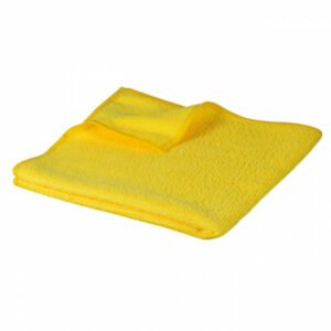 1 paquet de 10 Lavette Microfibre Jaune - 38x38 cm