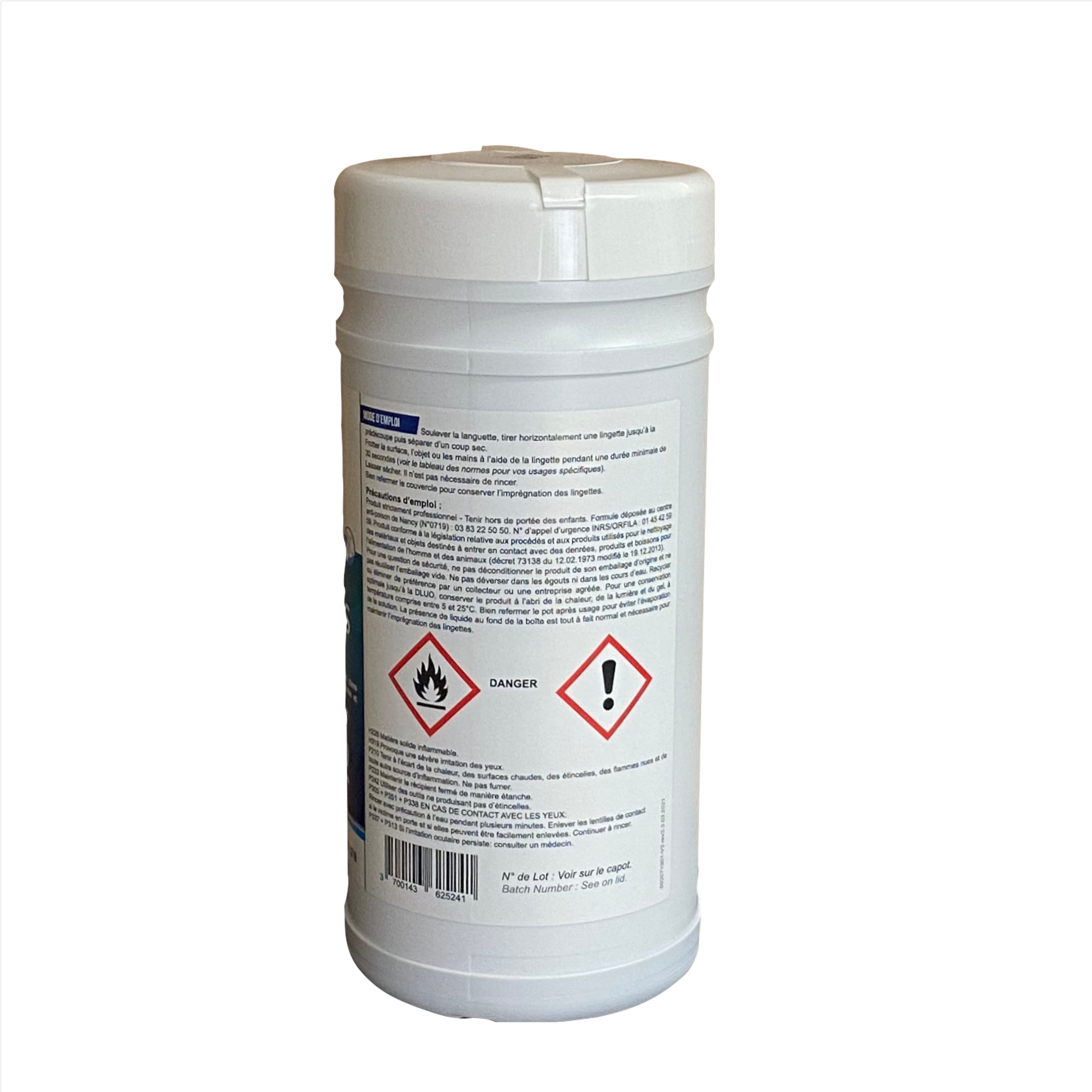 DETERQUAT AL LINGETTES DESINFECTANTES- 0719 - SEAU X1000 - NegoProHygiene