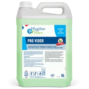 Nettoyant désinfectant puissant et parfumer pour Container Bidon de 5 L