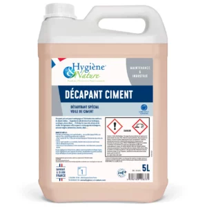 Décapant Ciment – Nettoyant Surfaces Minérales – Bidon 5 L