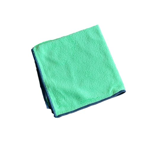 Lavette Microfibre Verte - 40x40 cm