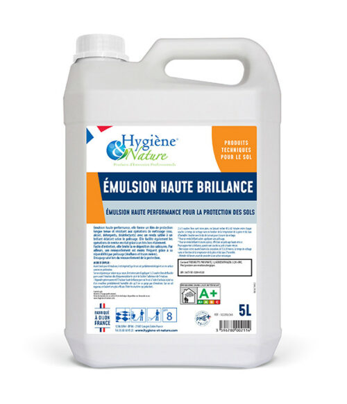 Emulsion sol haute brillance - Bidon de 5L