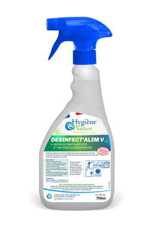 Désinfectant Virucide multisurface - HYGIENE & NATURE - 750 ml