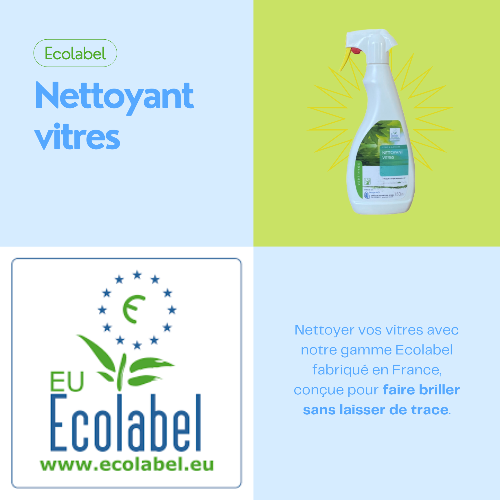 nettoyant vitre ecolabel