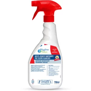Multiusage sanitaire fleur blanche - Ecolabel - 750 ml