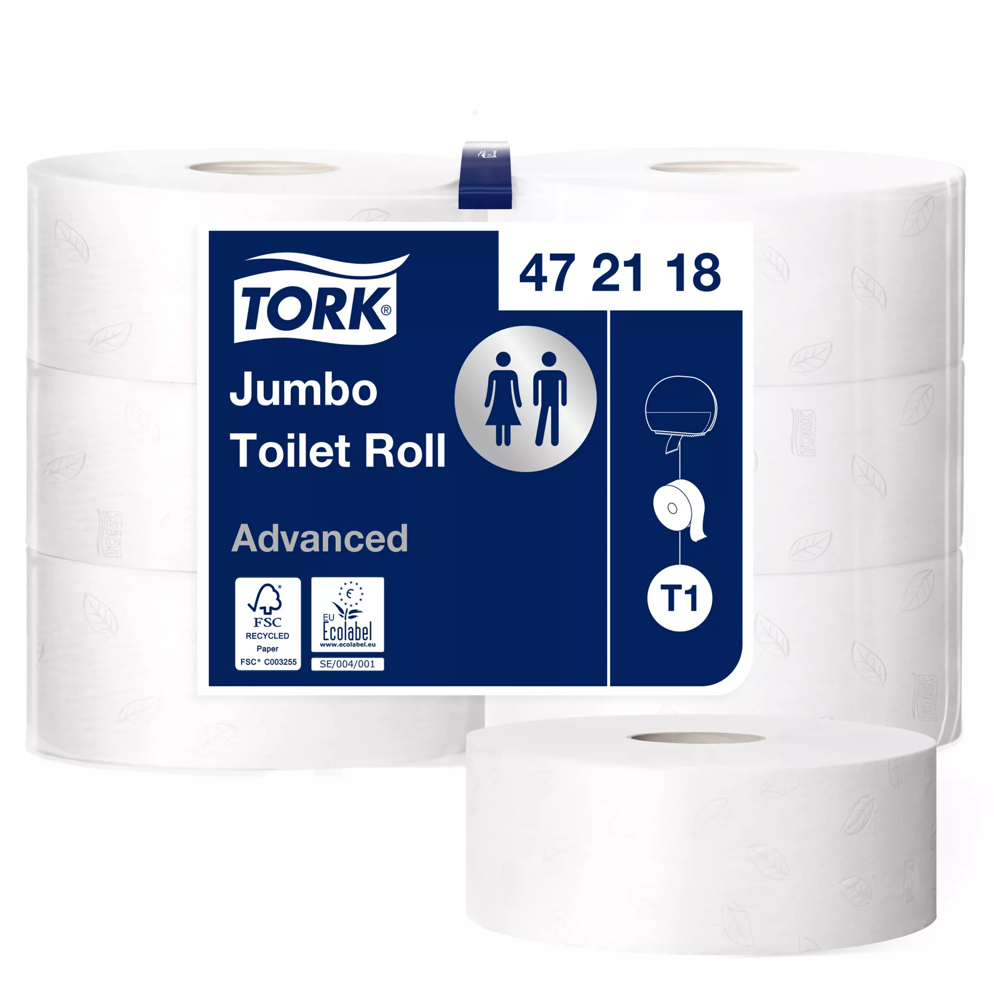Papier toilette maxi Jumbo - Tork Advance - 6 rouleaux - Groupe HCP