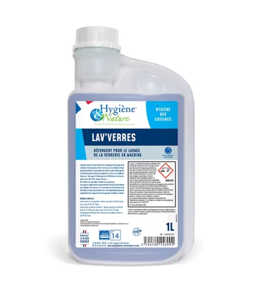 Lave verre 500 1L Doseur